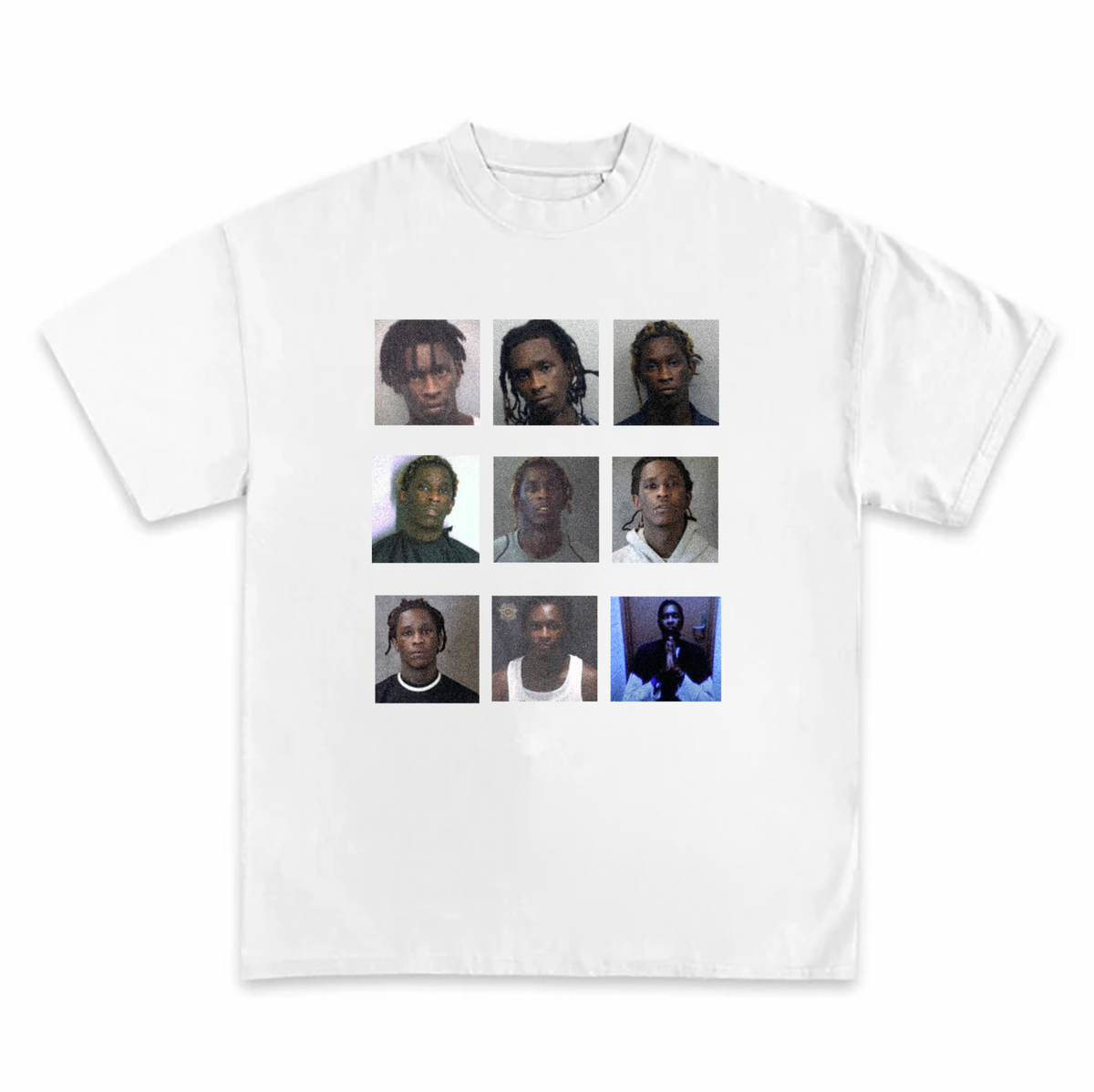 Tricou Young Thug Mugshot