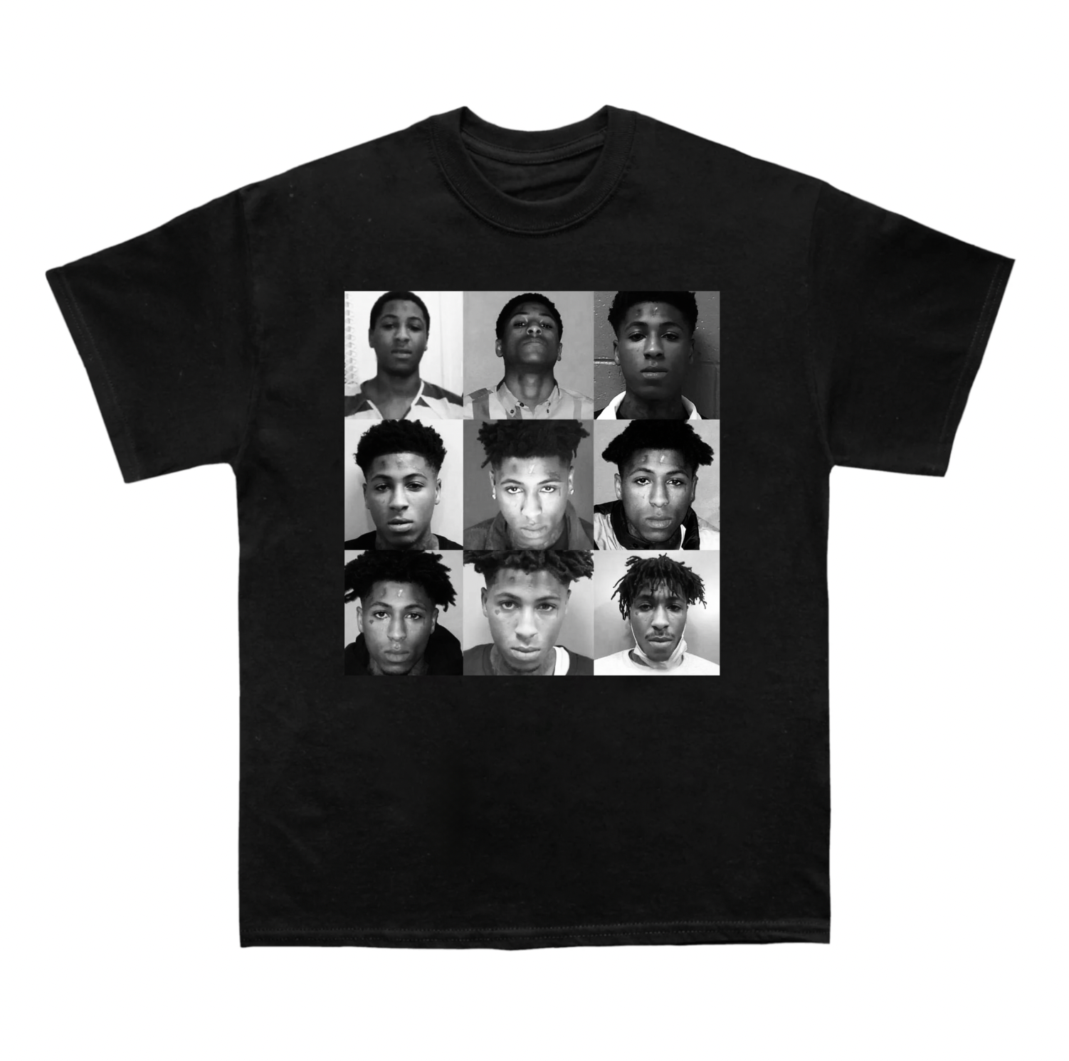 Tricou Nba Youngboy Mugshot